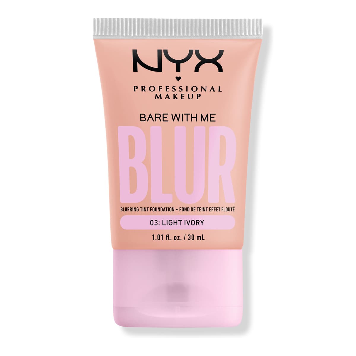 Bare With Me Blur Tint Soft Matte Foundation, #03: Light Ivory