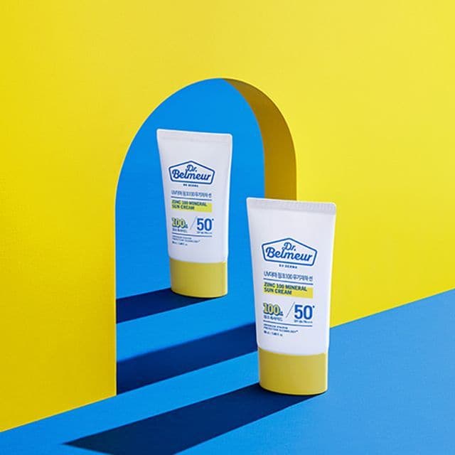 Dr. Belmeur UV Derma Zinc 100 Mineral Sun Cream