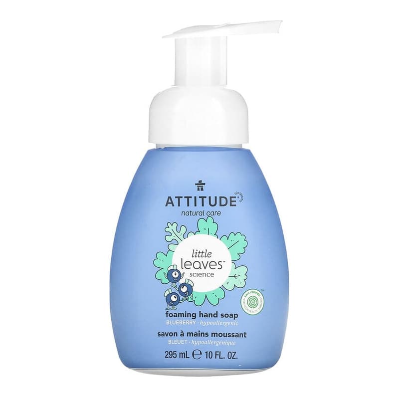 Little Leaves Science, Foaming Hand Soap, Blueberry