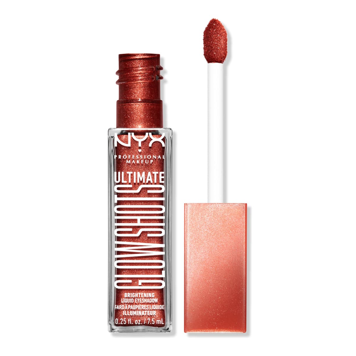 Ultimate Glow Shots Vitamin C Infused Liquid Eyeshadow, Clementine Fine