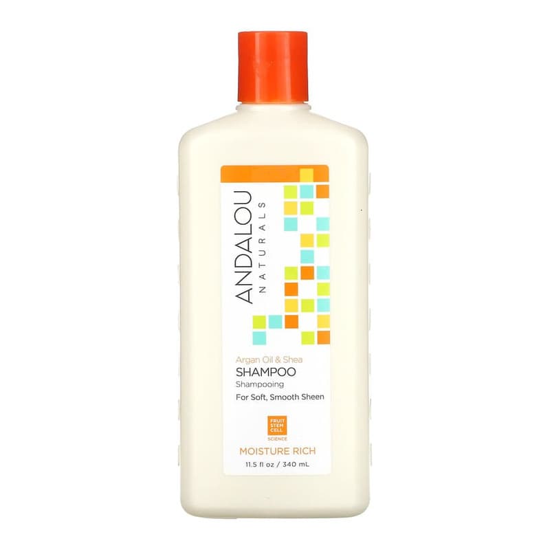Shampoo, Moisture Rich, For Soft, Smooth Sheen, Argan Oil & Shea