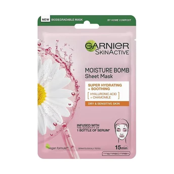 Moisture Bomb Chamomile Hydrating Face Sheet Mask