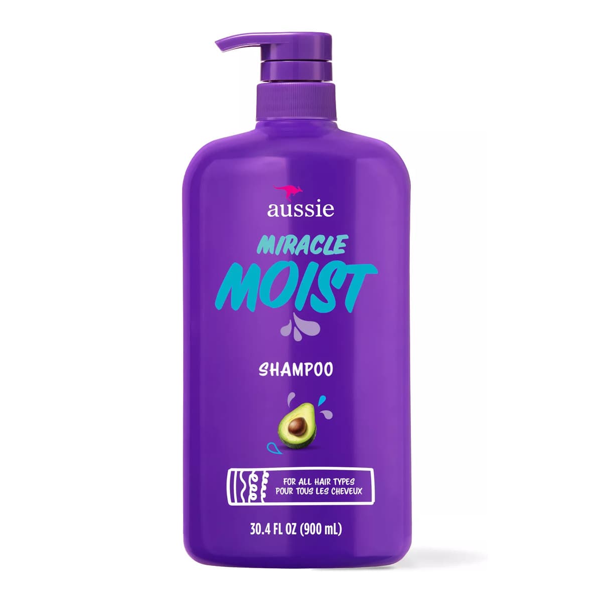 Paraben-Free Miracle Moist Shampoo with Avocado & Jojoba for Dry Hair