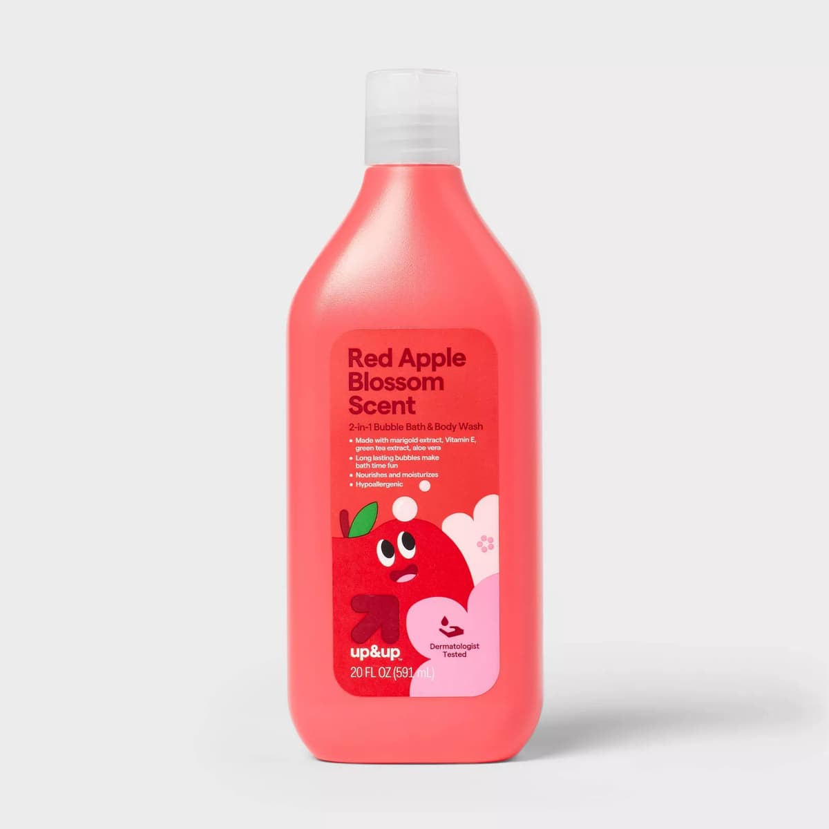 Kids' Bubble Bath + Body Wash - Red Apple Blossom - - up&up™