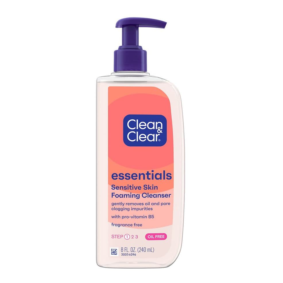 Essentials Oil-Free Foaming Facial Cleanser Lightly Scented