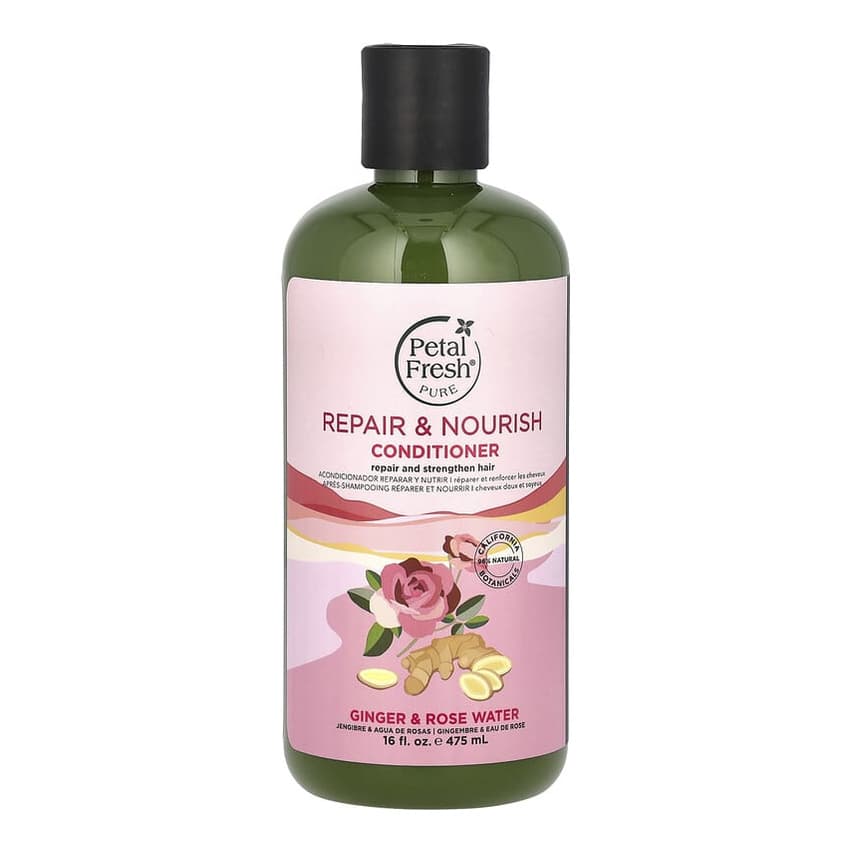Pure, Repair & Nourish Conditioner, Ginger & Rose Water