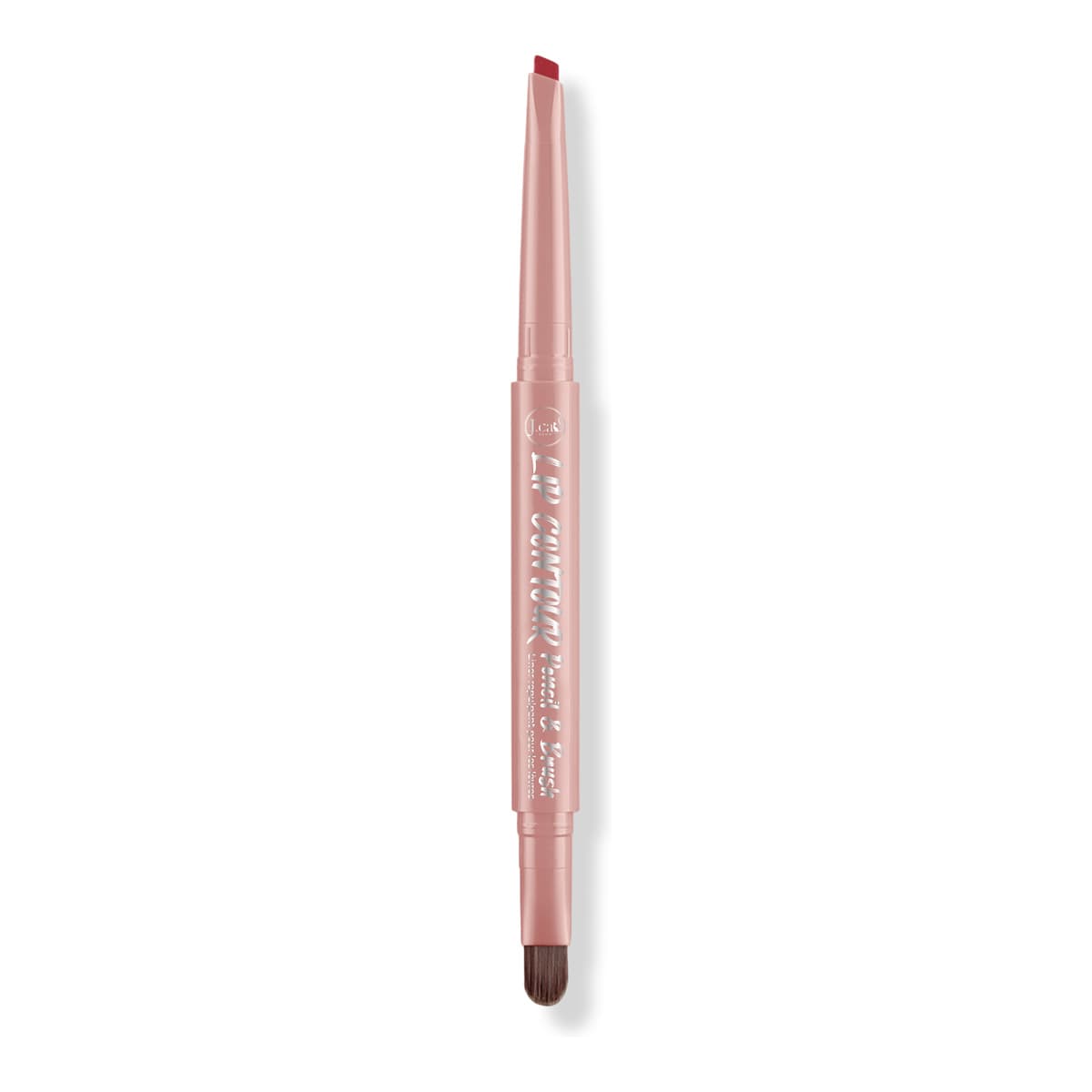 Lip Contour Pencil & Brush, Garnet Red