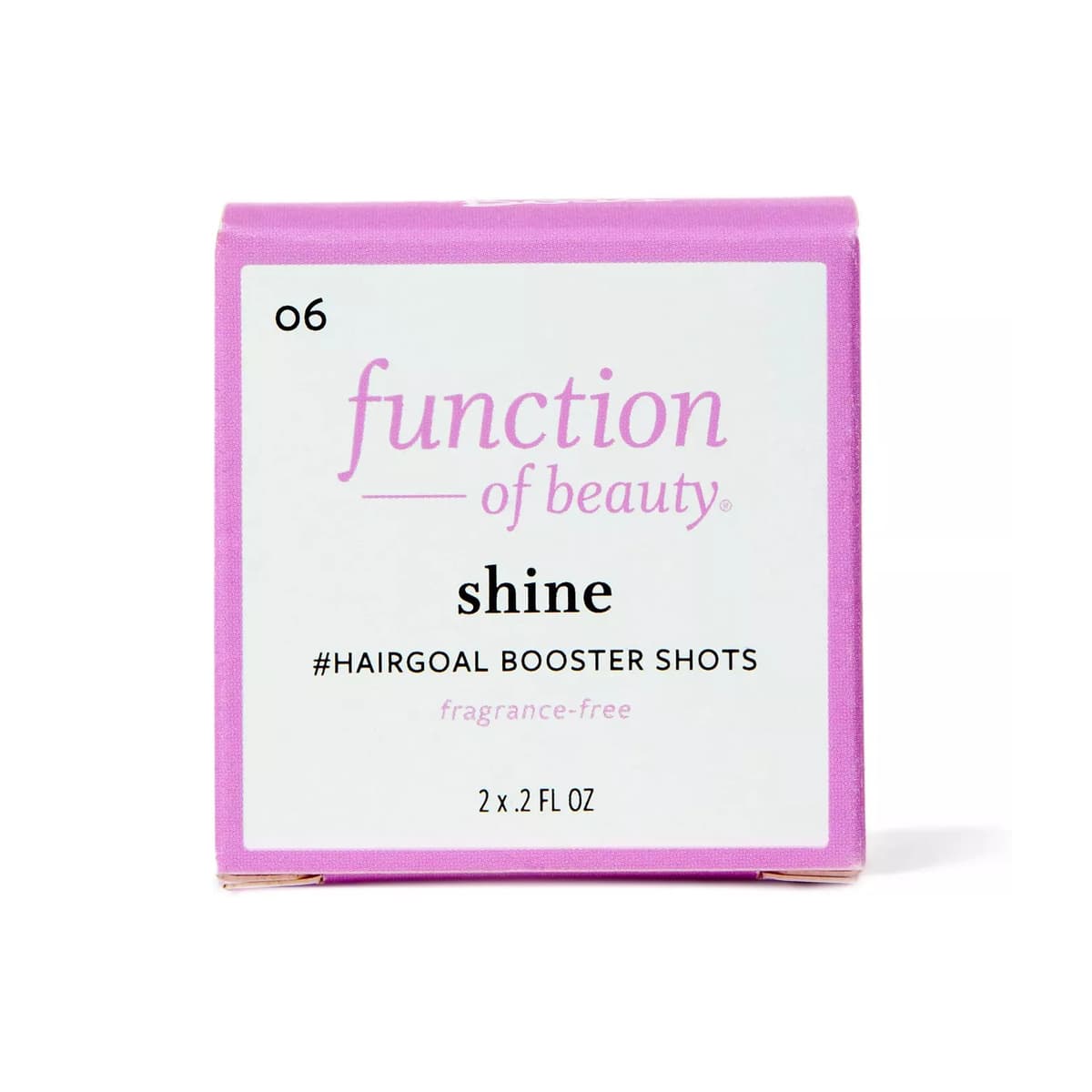 Shine #HairGoal Add-In Booster Treatment Shots with Amaranth Leaf Extract - 2pk
