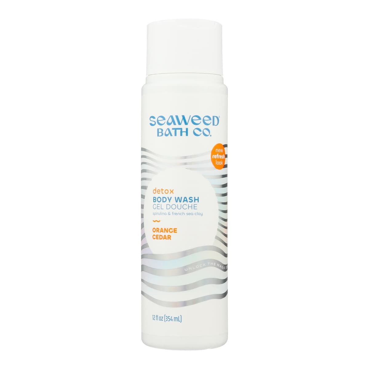 The Seaweed Bath Company Orange Cedar Detox Body Wash - 12 fz