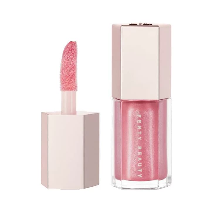 Fenty Snackz by Fenty Beauty by Rihanna Mini Gloss Bomb Universal Lip Luminizer, Fu$$y