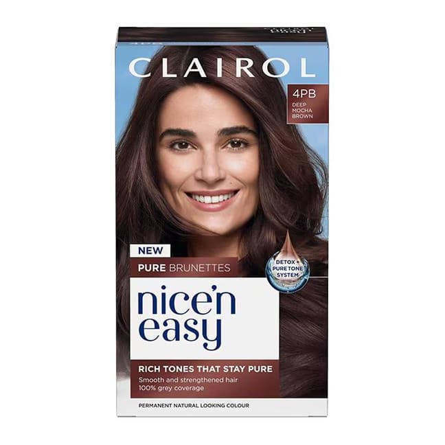 Nice'n Easy Pure Brunettes 4Pb Deep Mocha Brown
