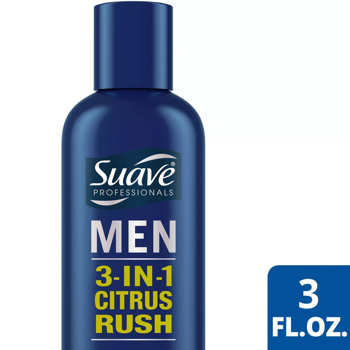 Men Professionals 3-in-1 Shampoo + Conditioner + Body Wash, Citrus Rush Travel Size