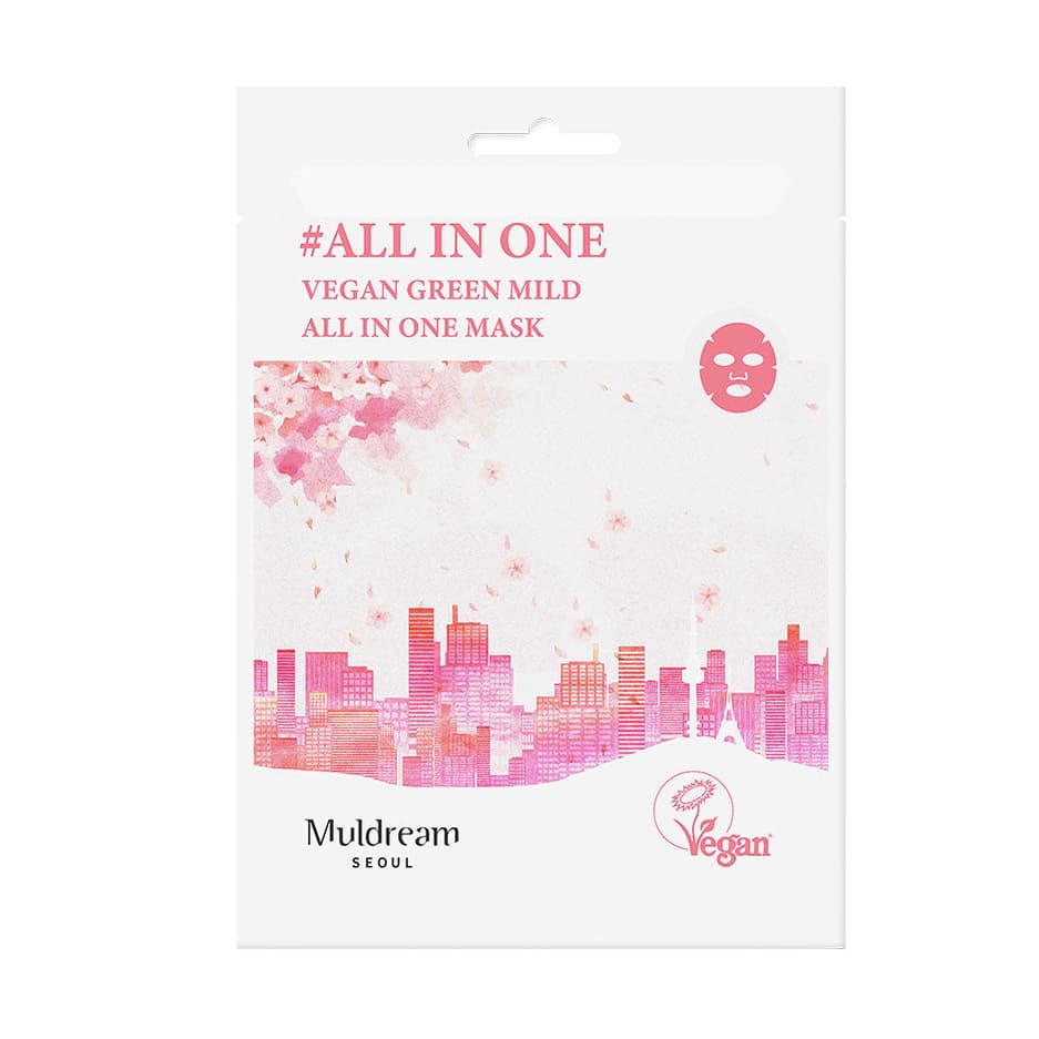 Vegan Green Mild All In One Mask