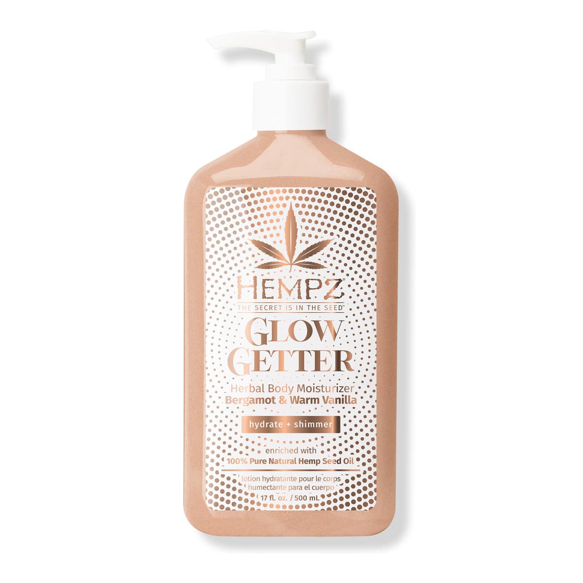 Glow Getter Herbal Body Moisturizer with Shimmer