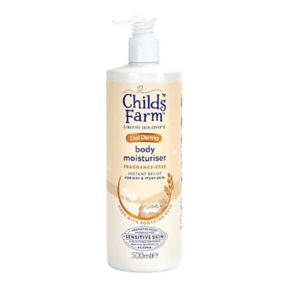 OatDerma Body Moisturizer Fragrance Free Sensitive Skin Baby Kids
