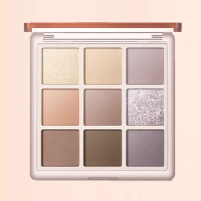 9-Color Eyeshadow, #PP01A Smoky Purple