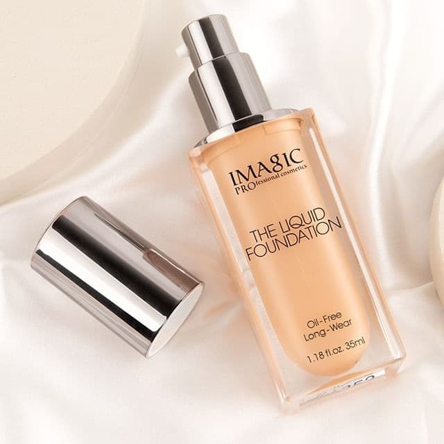Oil-Free Liquid Foundation, #1352 Bright Pink