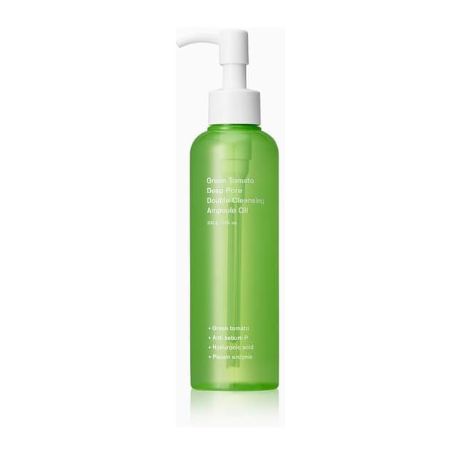 Green Tomato Deep Pore Double Cleansing Ampoule Oil