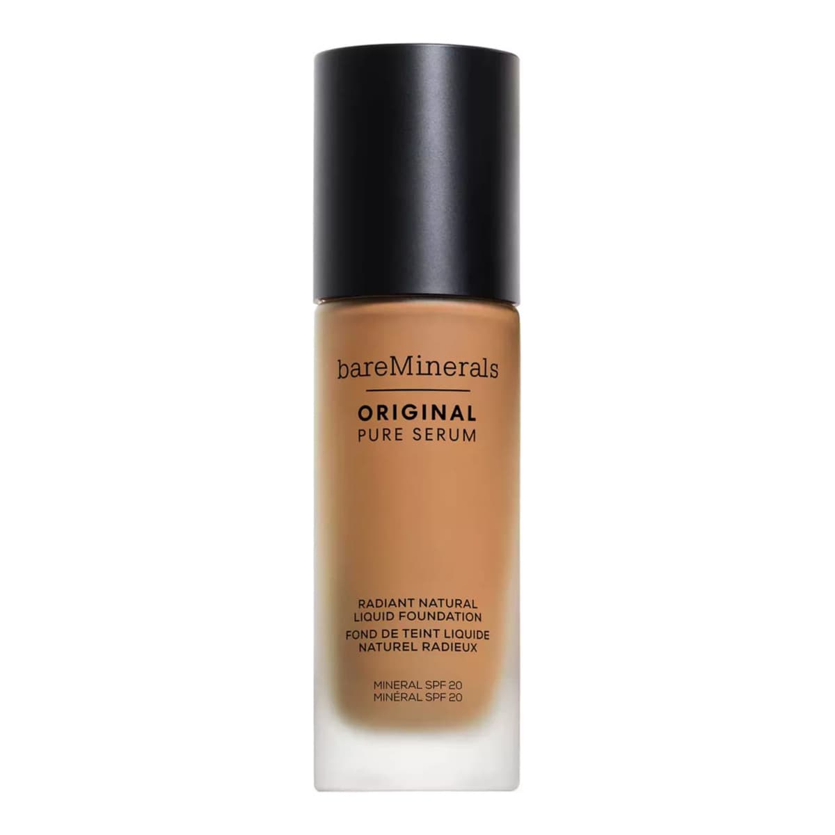 ORIGINAL Pure Serum Radiant Natural Liquid Foundation Mineral SPF 20, Medium Warm 3