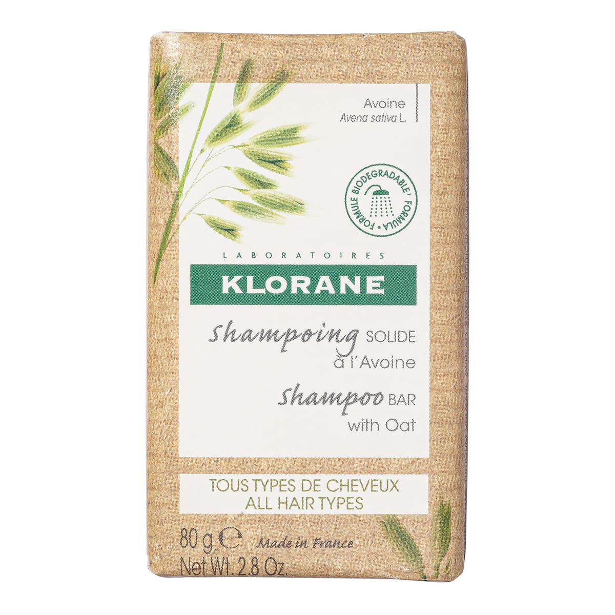 Softening Soild Shampoo Bar with Oat Milk