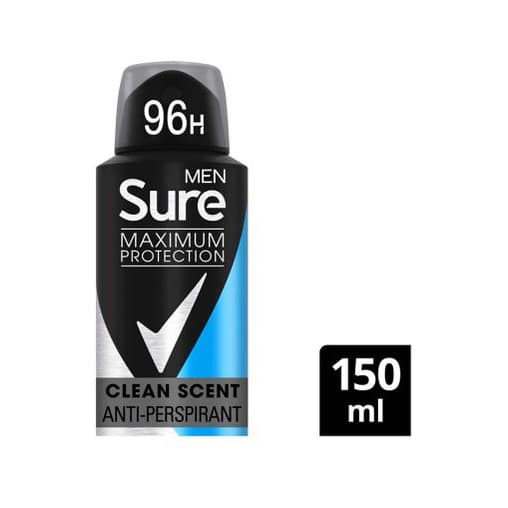 Men Maximum Protection Clean Scent Anti-perspirant Deodorant Aerosol