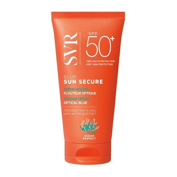 SVR SUN SECURE BLUR SPF50+ Perfecting Face Sunscreen