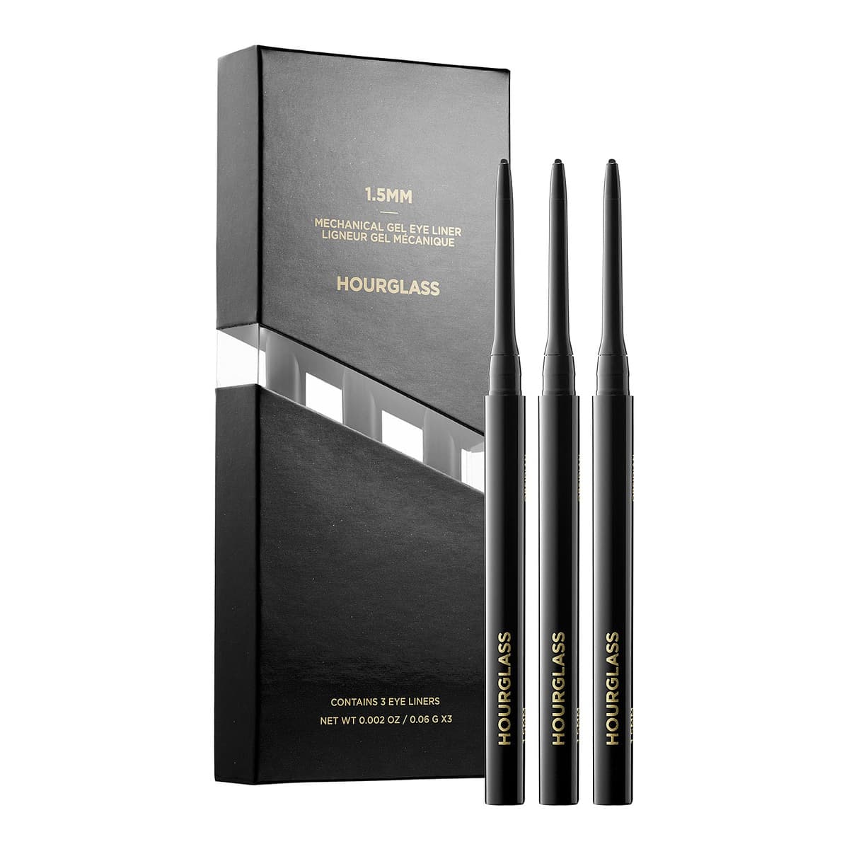 1.5MM Mechanical Gel Eye Liner, Obsidian