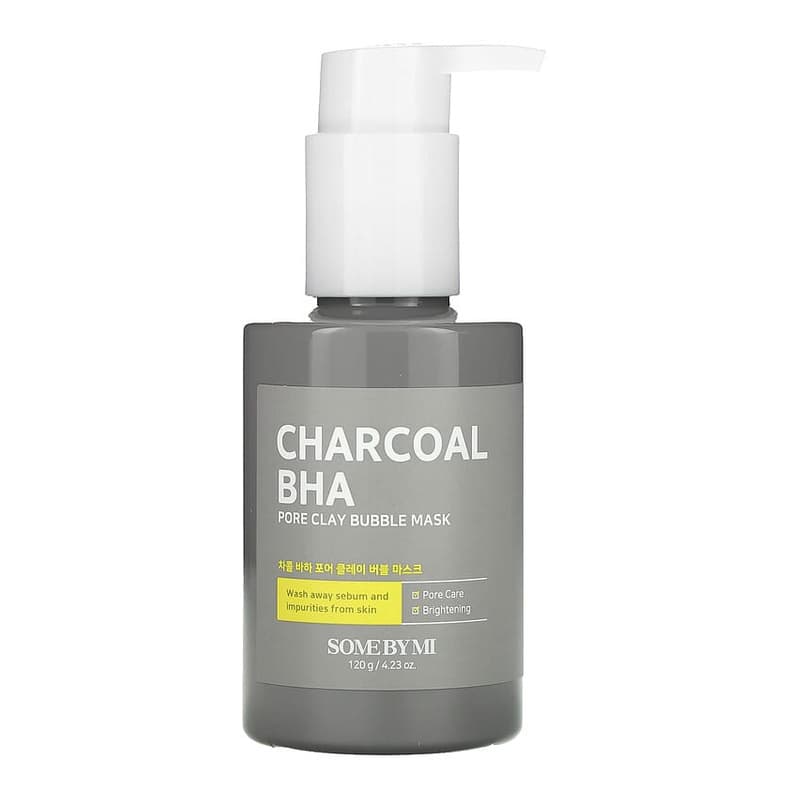 Charcoal BHA, Pore Clay Bubble Beauty Mask
