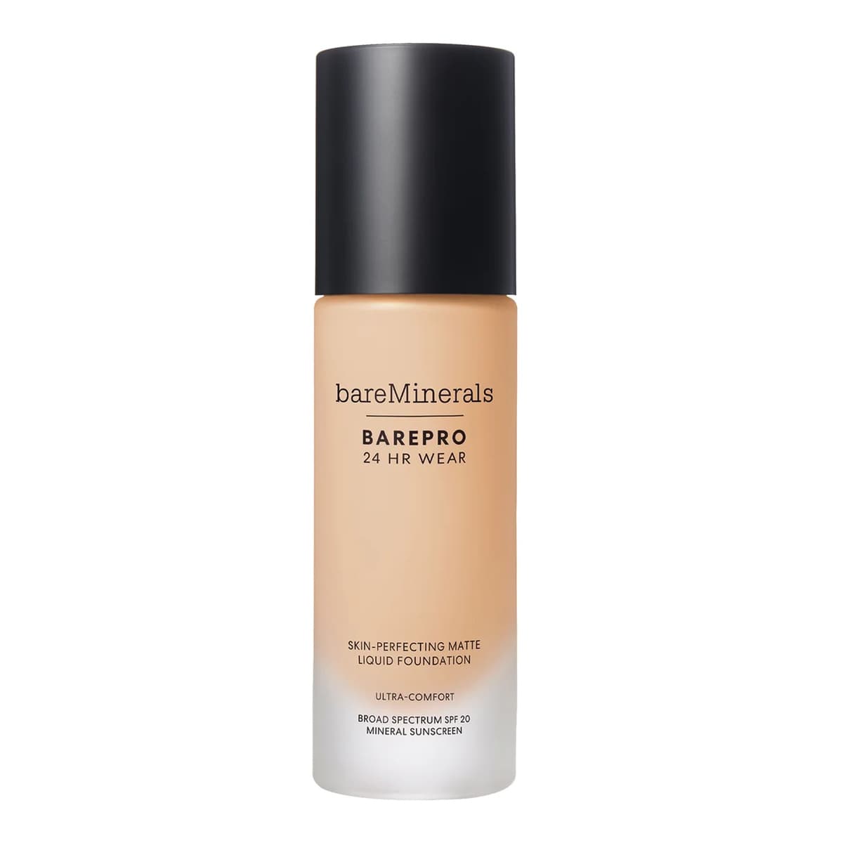 BAREPRO 24 Hour Matte Liquid Foundation Mineral SPF 20, Light 21 Neutral