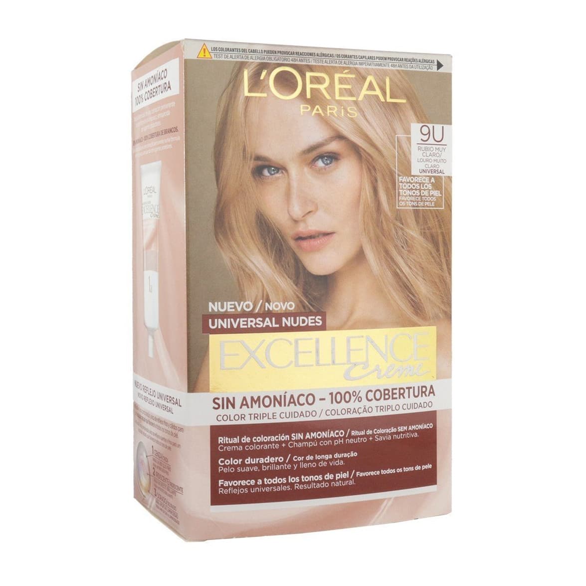 Excellence Creme Universal Nudes Permanent Hair Dye 9U
