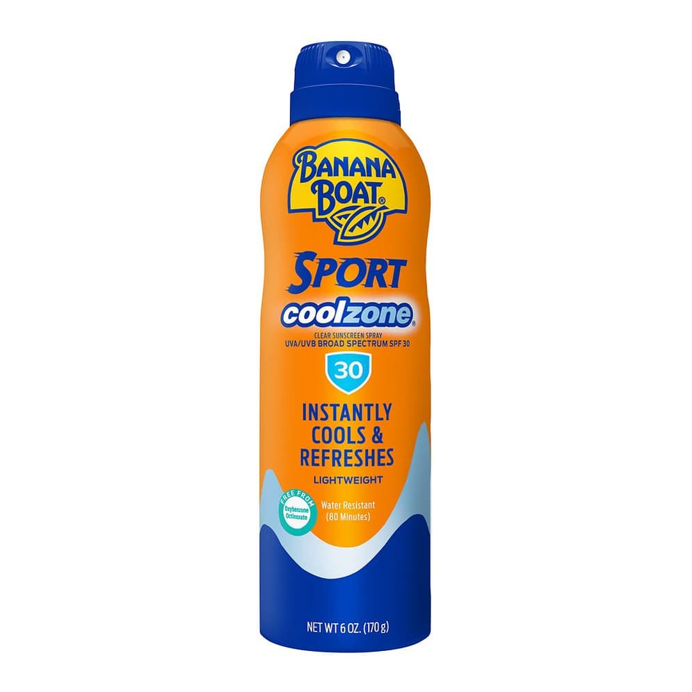 Sport Cool Zone Clear Sunscreen Spray SPF 30 Refreshing, Clean Scent