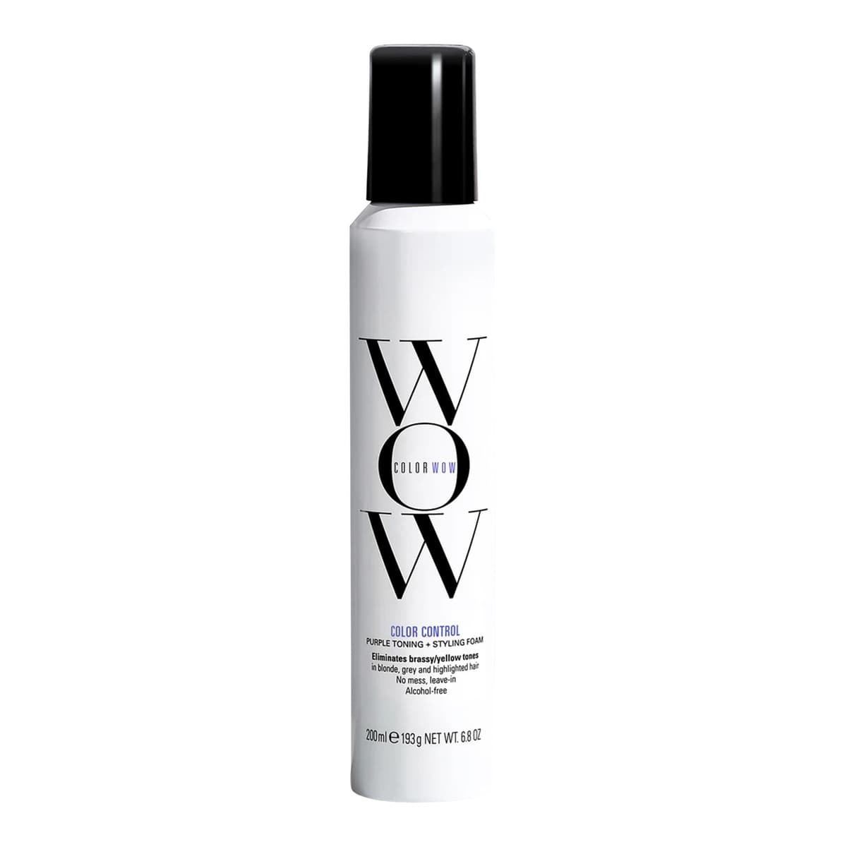 Color Control Purple Toning + Styling Foam for Blonde Hair