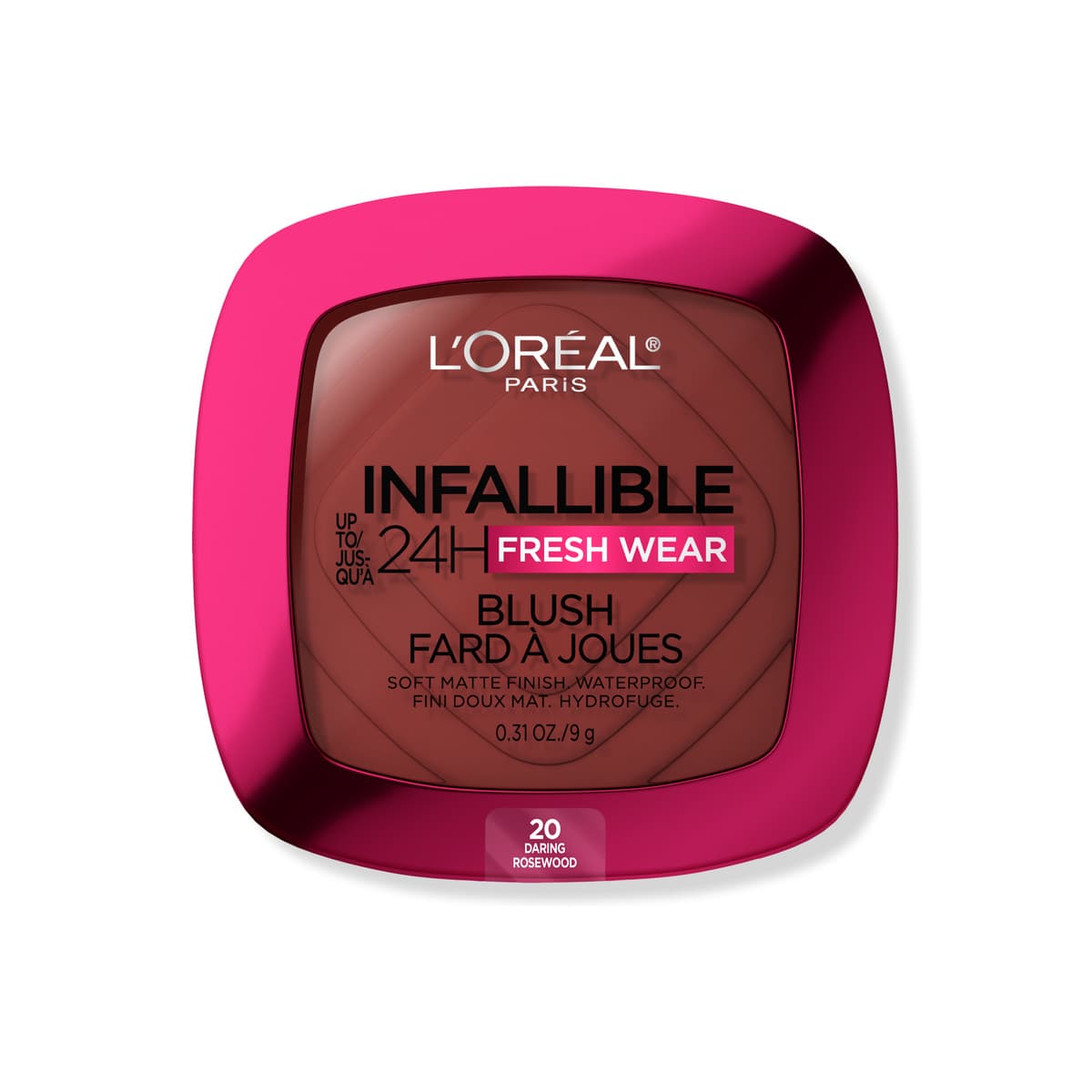 Infallible 24H Fresh Wear Soft Matte Blush, #20 Daring Rosewood