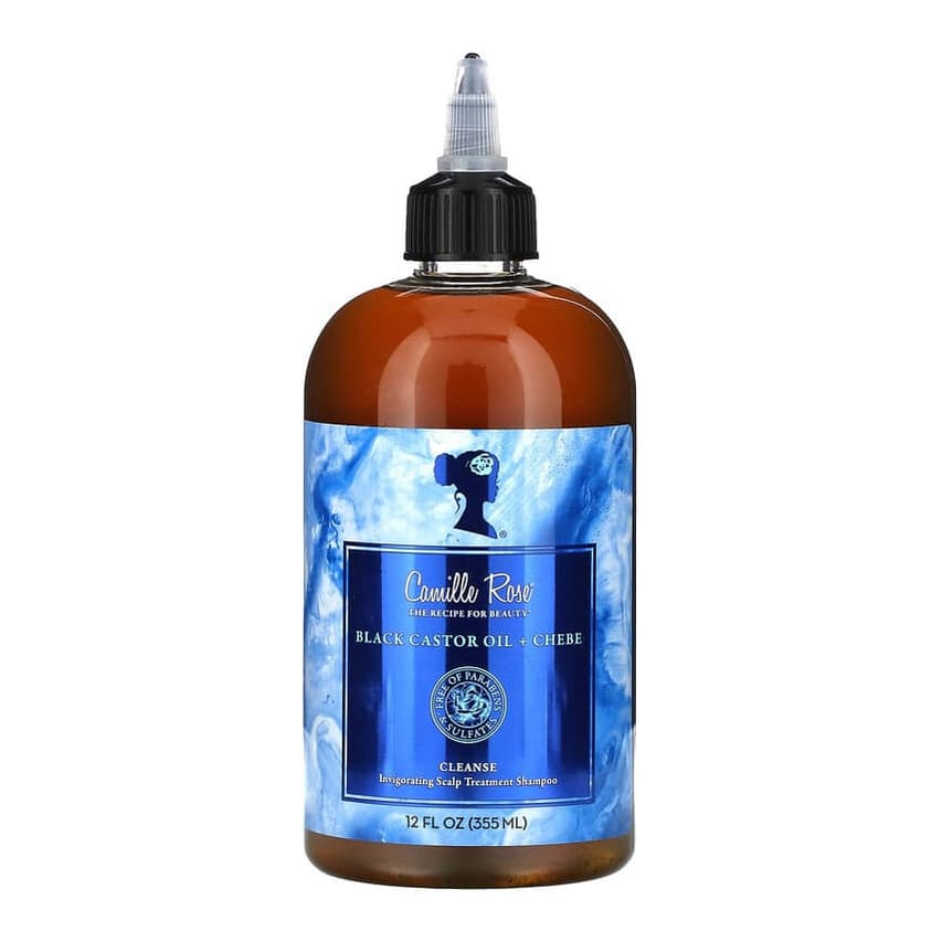 Invigorating Scalp Treatment Shampoo, Black Castor Oil + Chebe