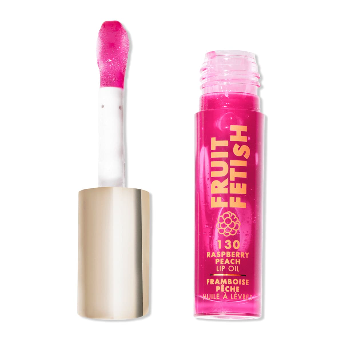 Fruit Fetish Lip Oil, Raspberry Peach