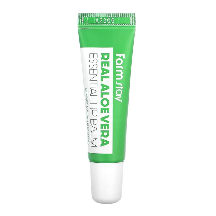 Real Aloe Vera Essential Lip Balm, Extremely Moisturizing Lip Essence