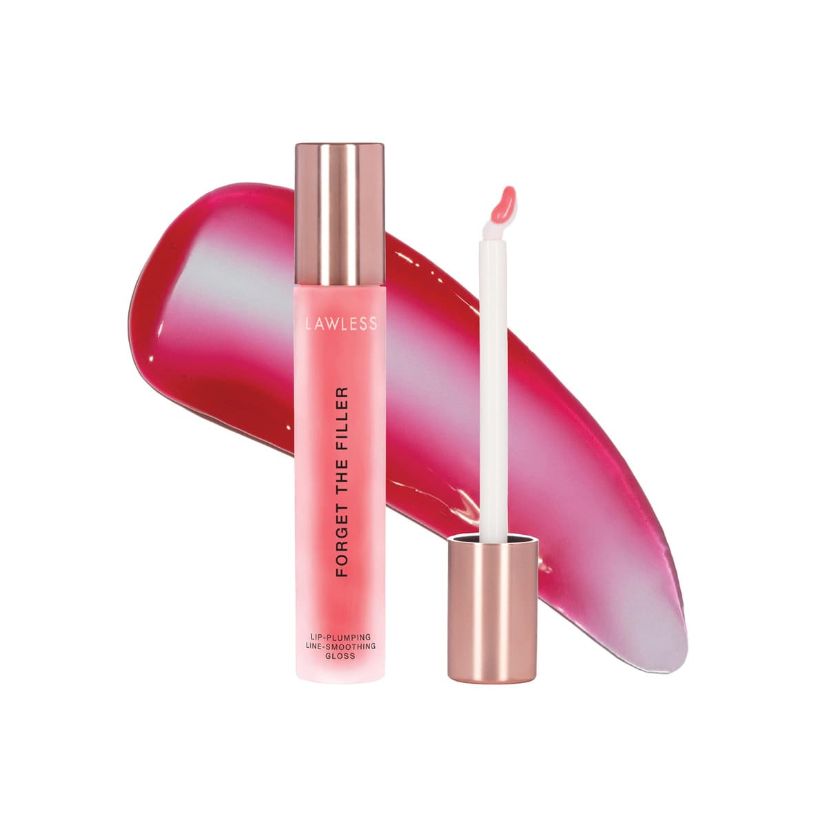 Jumbo Queen Sized Forget The Filler Lip Plumper Line Smoothing Gloss, Cherry Vanilla