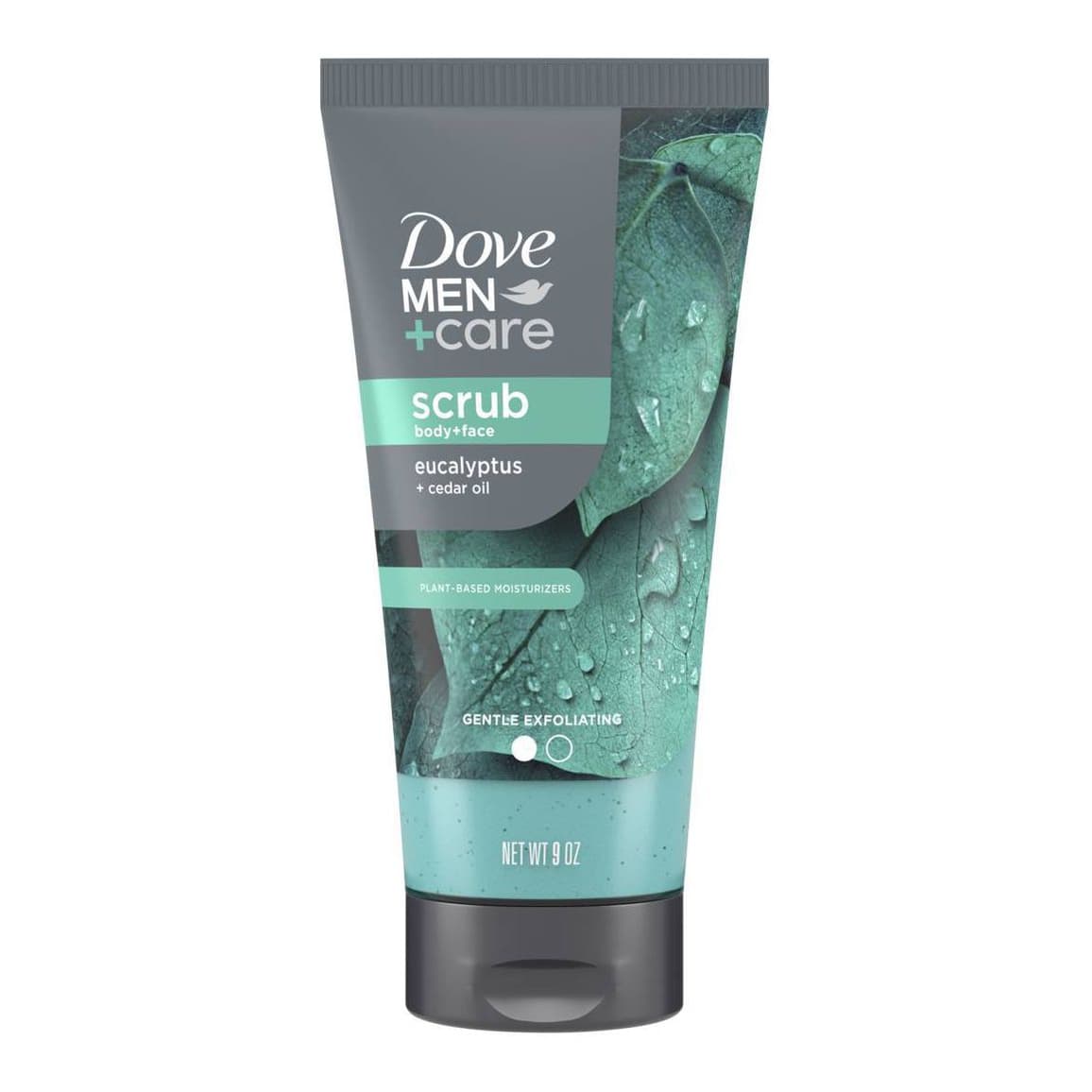 Body & Face Scrub with Plant-Based Moisturizers - Eucalyptus & Cedar Oil