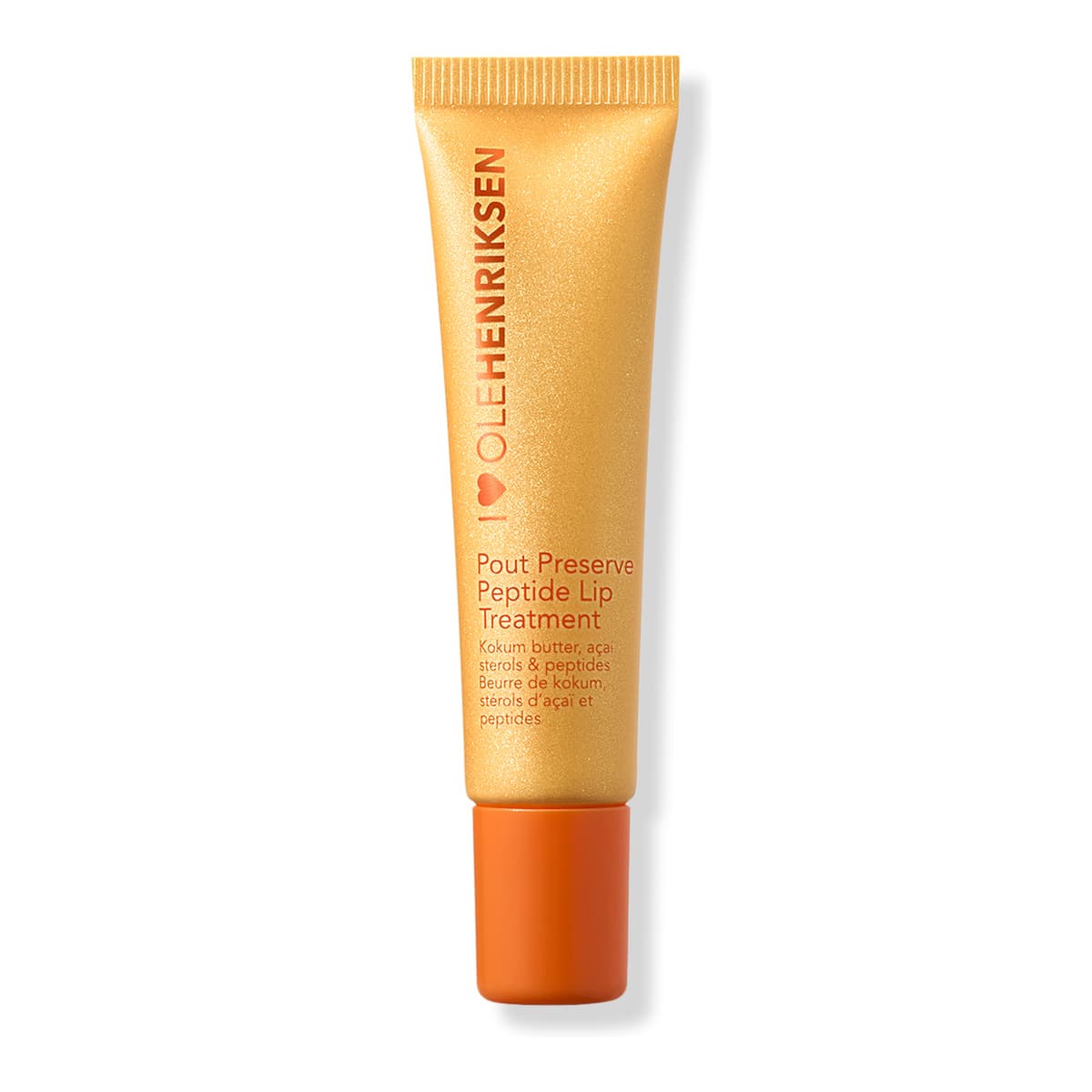 Pout Preserve Hydrating Peptide Lip Treatment, Citrus Sunshine Glimmer