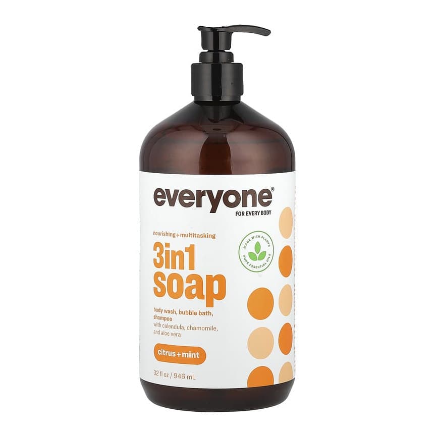 3 in 1 Soap, Citrus + Mint