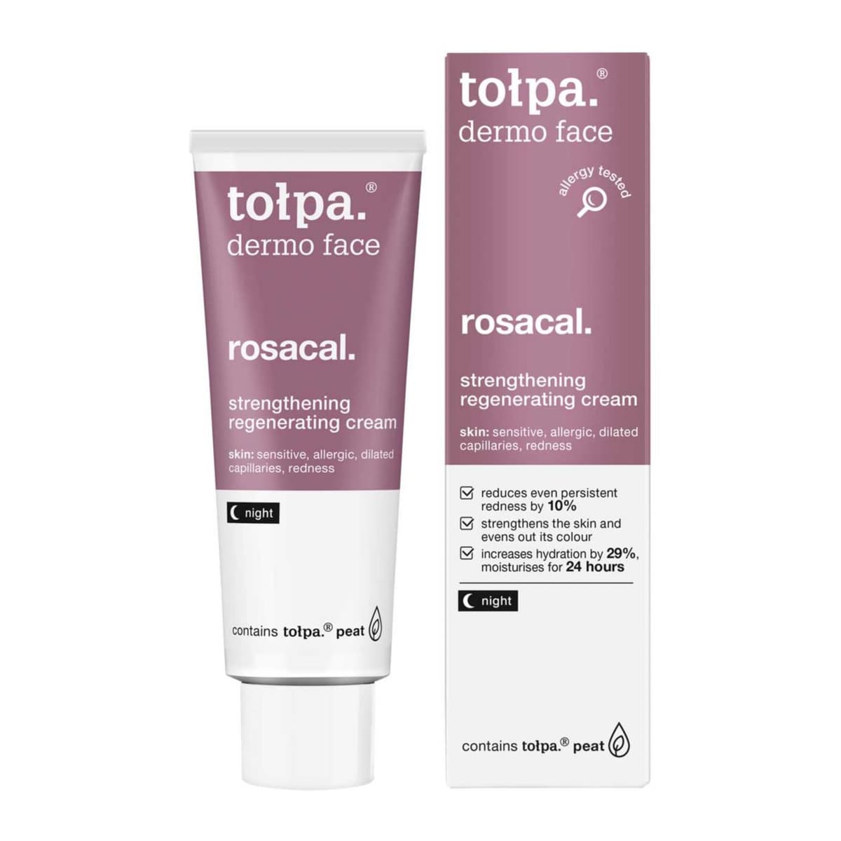 Dermo Face Rosacal Strengthening Regenerating Cream (Night)