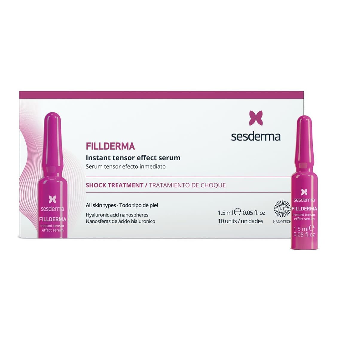 Fillderma Instant Tensor Effect Serum Ampoules 10x (10x)
