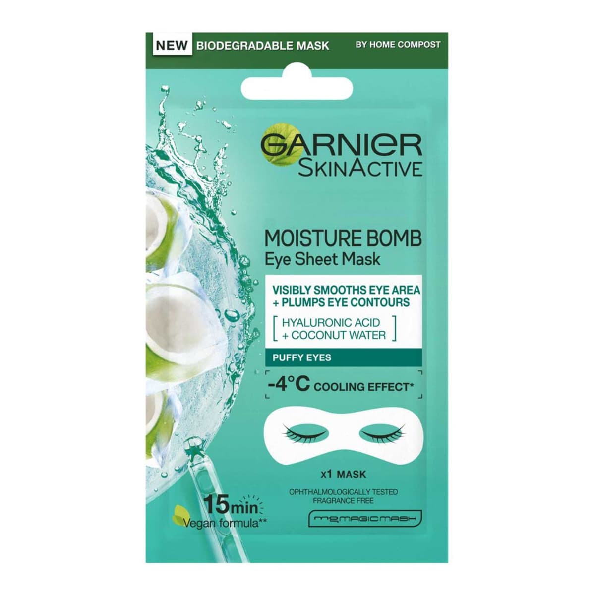 Moisture Bomb Hyaluronic Acid And Coconut Water Eye Sheet Mask