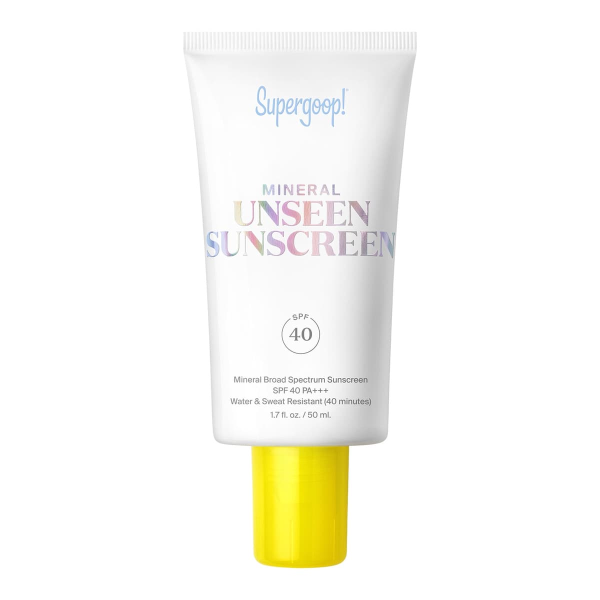 Mineral Unseen Sunscreen SPF 40