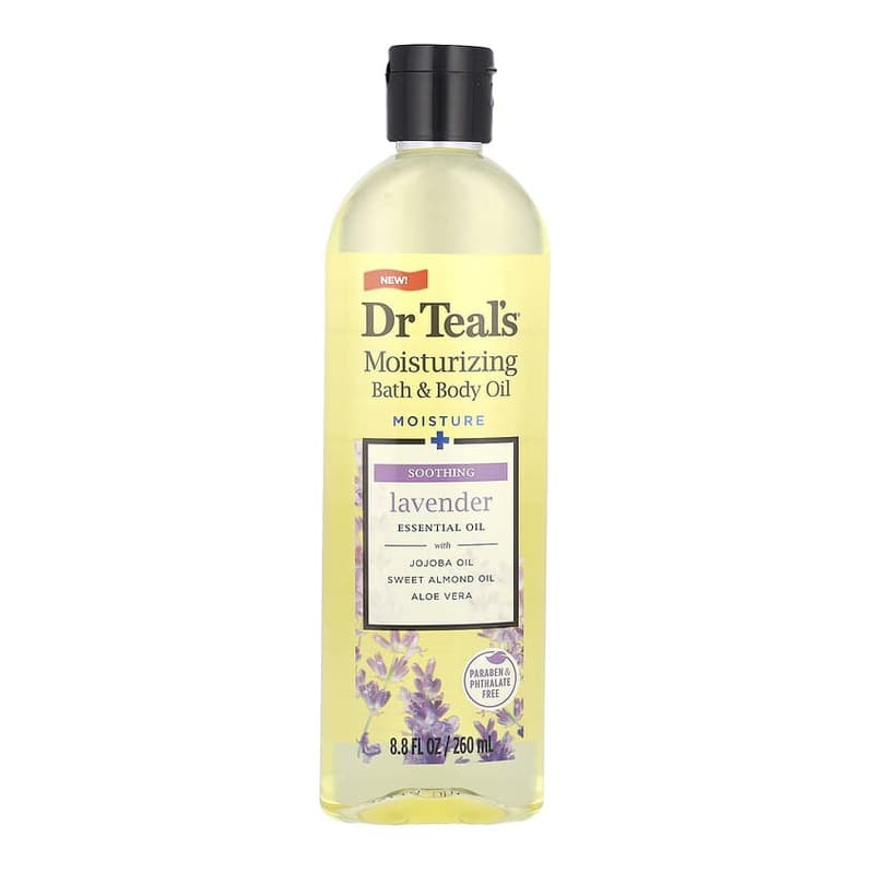Moisturizing Bath & Body Oil, Lavender