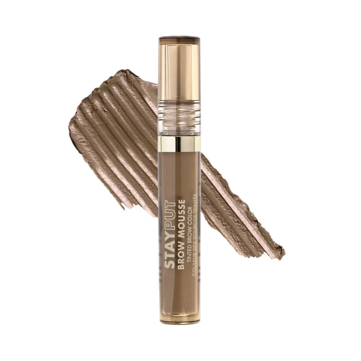 Stay Put Tinted Brow Mousse, Soft Brown