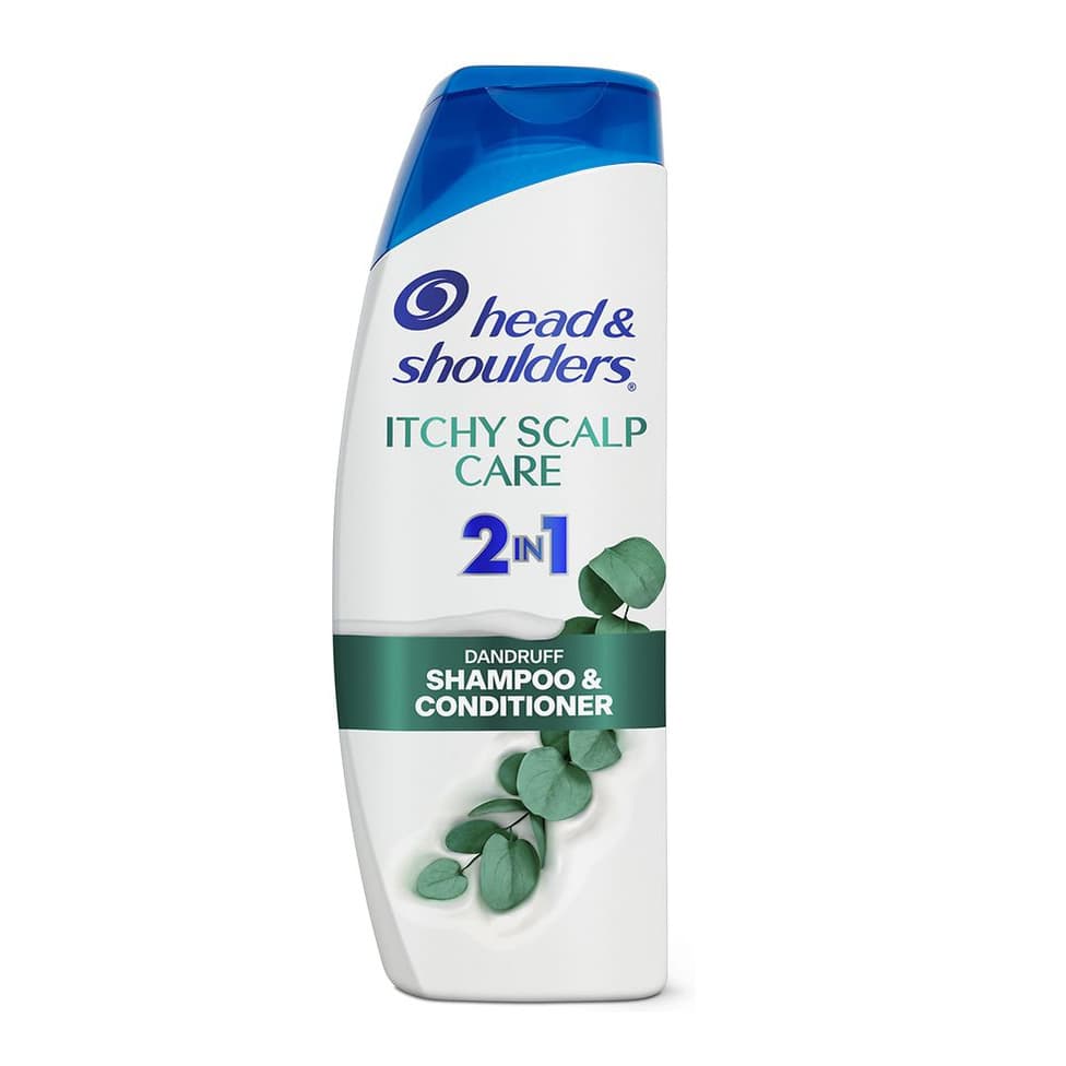 2 in 1 Dandruff Shampoo and Conditioner, Anti-Dandruff Treatment Eucalyptus