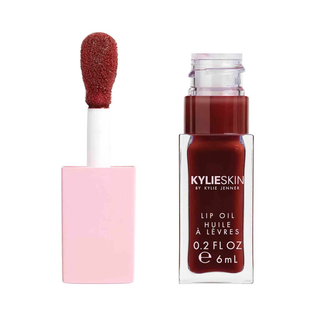 Kylie Skin Coconut Lip Oil, Hazelnut Crème