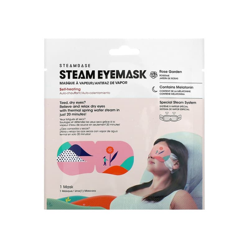 Steam Eye Mask, Rose Garden