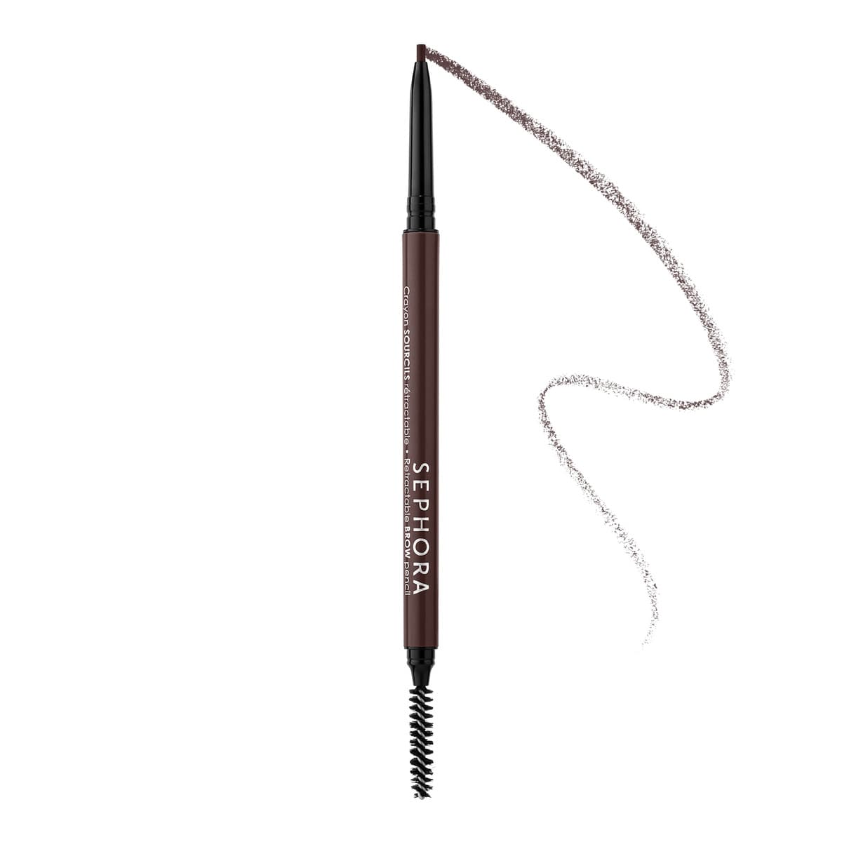 Retractable EyeBrow Pencil - Waterproof, #08 Chocolate brown